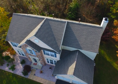Home roof replacement in New Castle, DE by Kirkin Exteriors